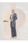 CIK KALSOM KURUNG DARK GREY